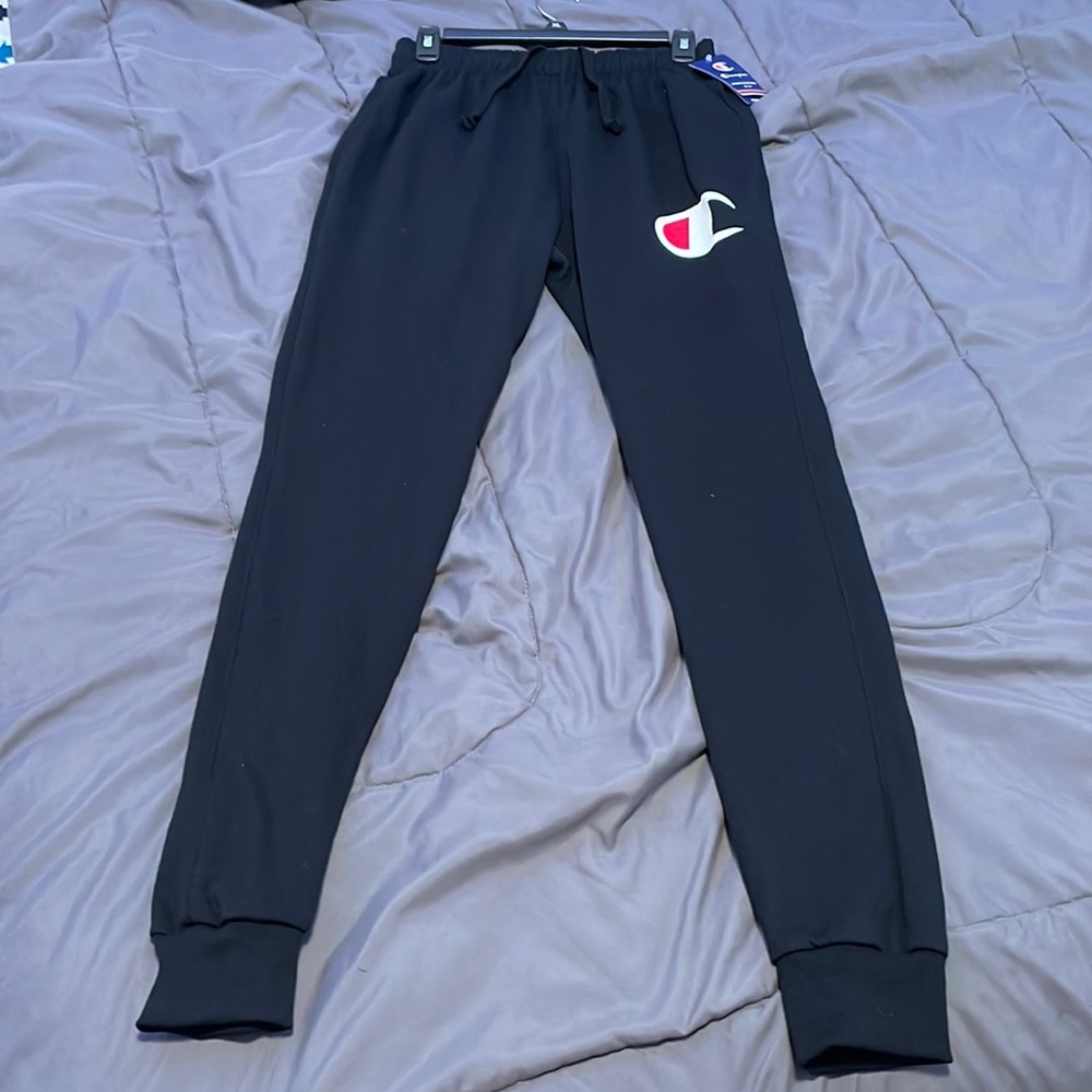 NEW men’s champion black joggers